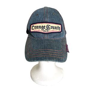 Bio-Domes Orange County Choppers Trucker Hat – One Size, Cotton-Poly Blend